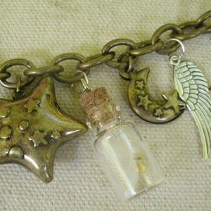 Handmade Steampunk Celestial Dream Bracelet OOAK